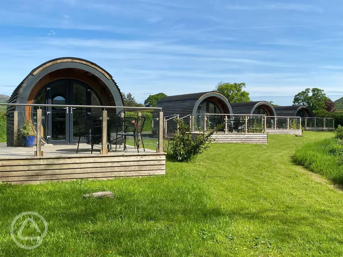 Ensuite glamping pods