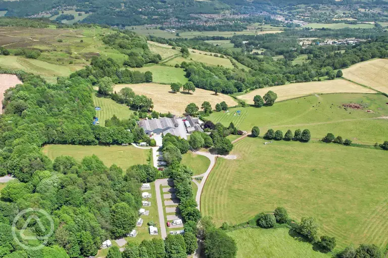 Barn Farm aerial