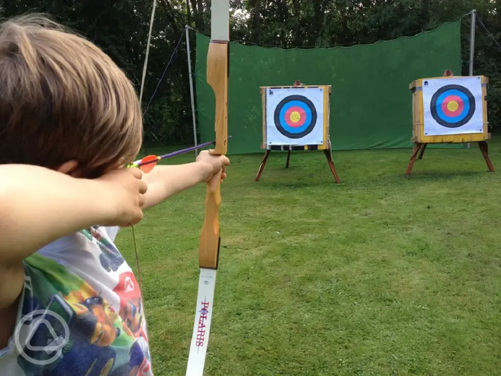 Onsite seasonal events (archery)