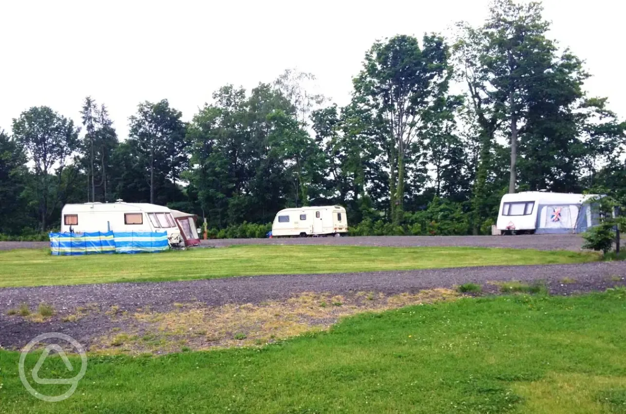 Electric hardstanding touring pitches