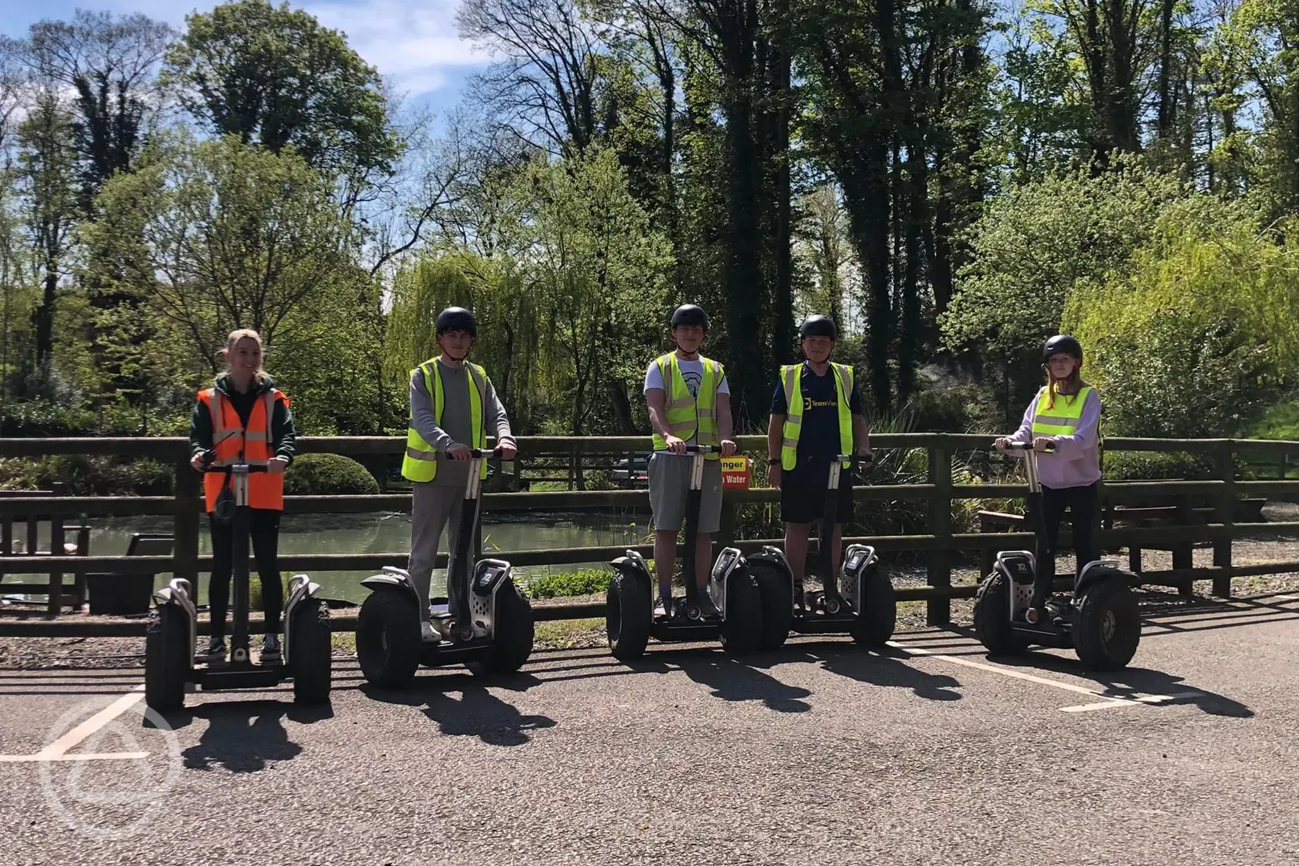 Segway experience set amongst the woodland in 45 minute sessions