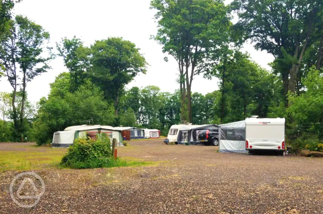 Electric hardstanding touring pitches
