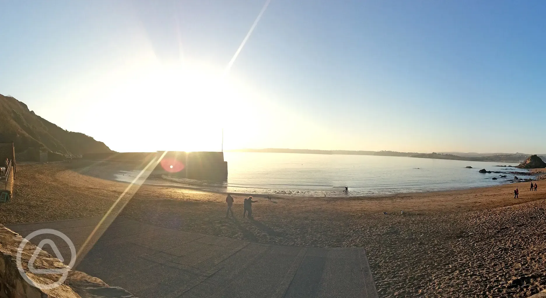 Nearby Polkerris Beach (5 minutes)