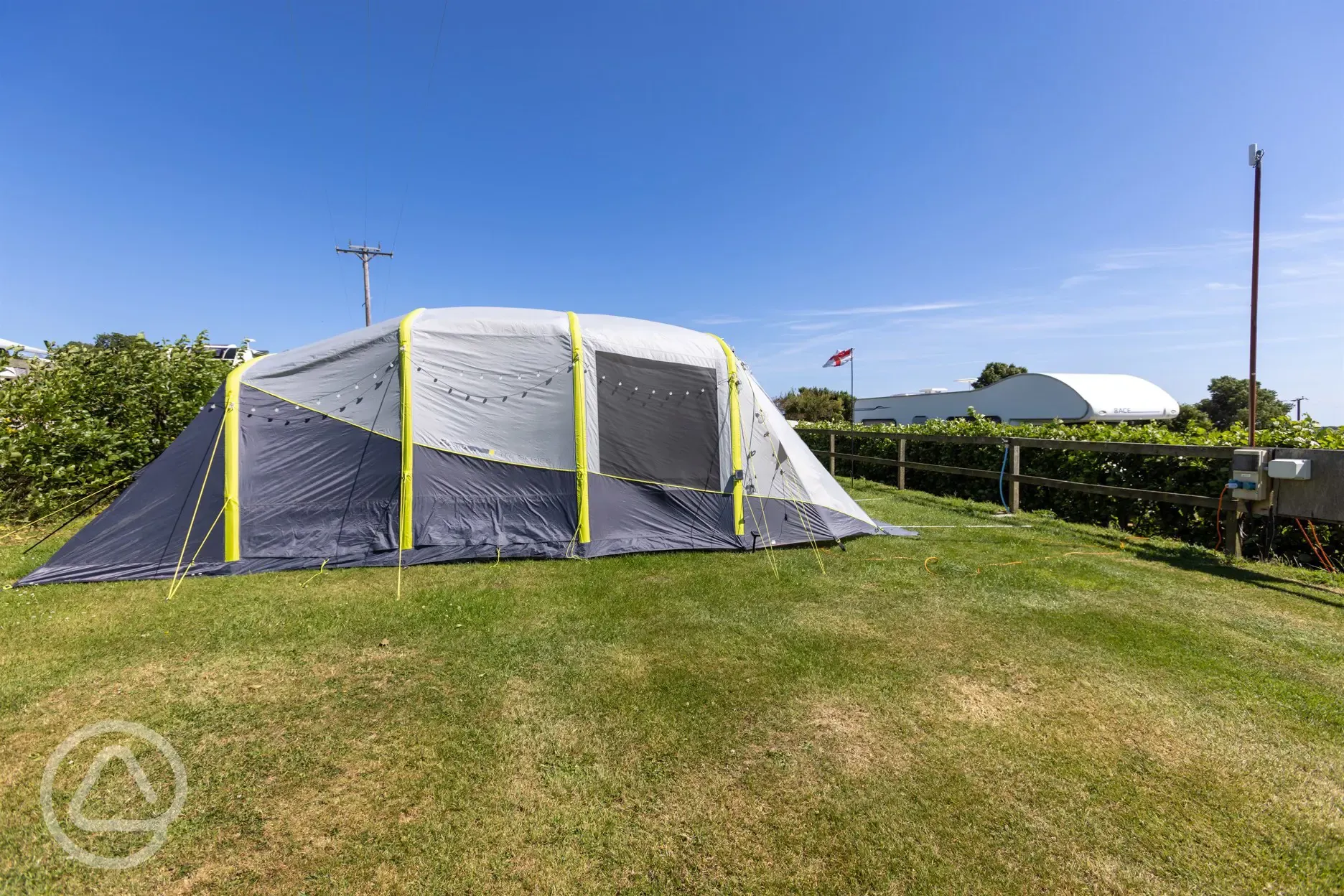 Electric grass pitch (10m x 10m)