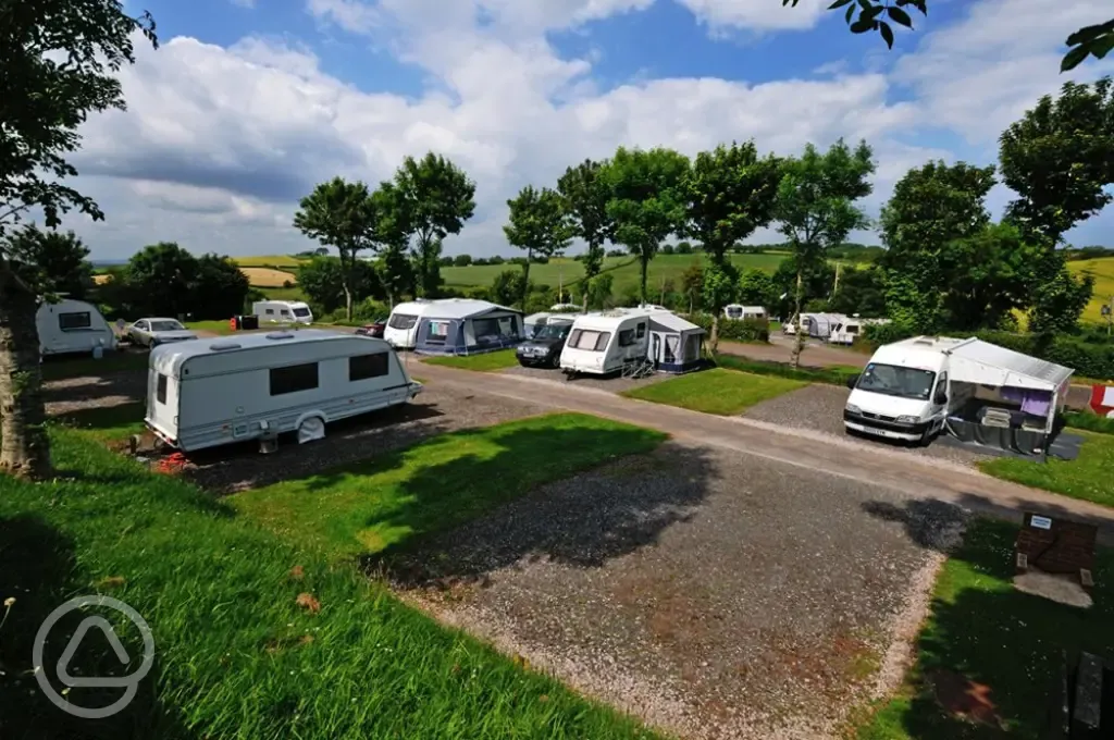 Pitches at Widdicombe Farm Touring Park