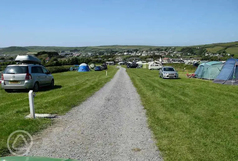 Bay View tent pitches