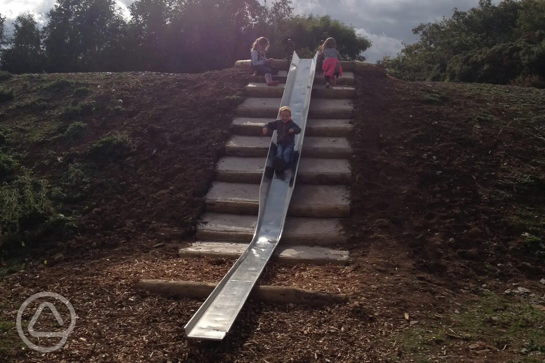 Children's Slide in the outdoor play area