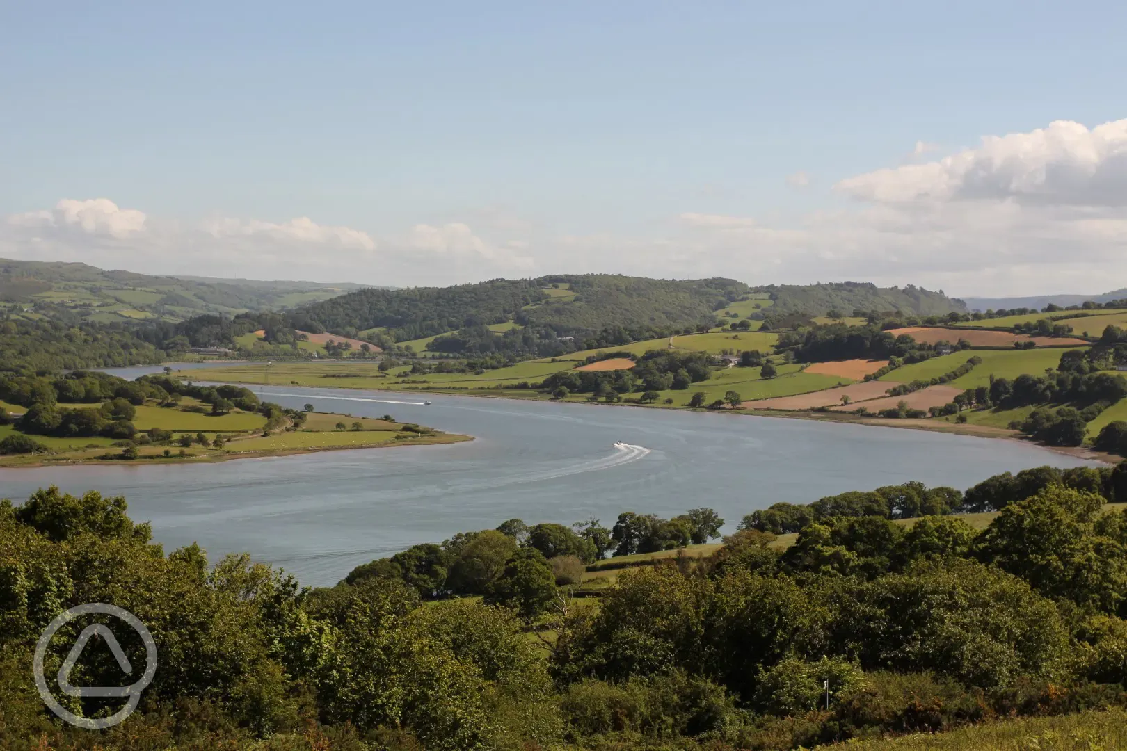 Overlooking the Conwy Estuary from the viewpoint