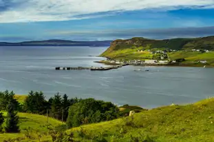 Uig Bay Campsite, Uig, Isle Of Skye, Inner Hebrides