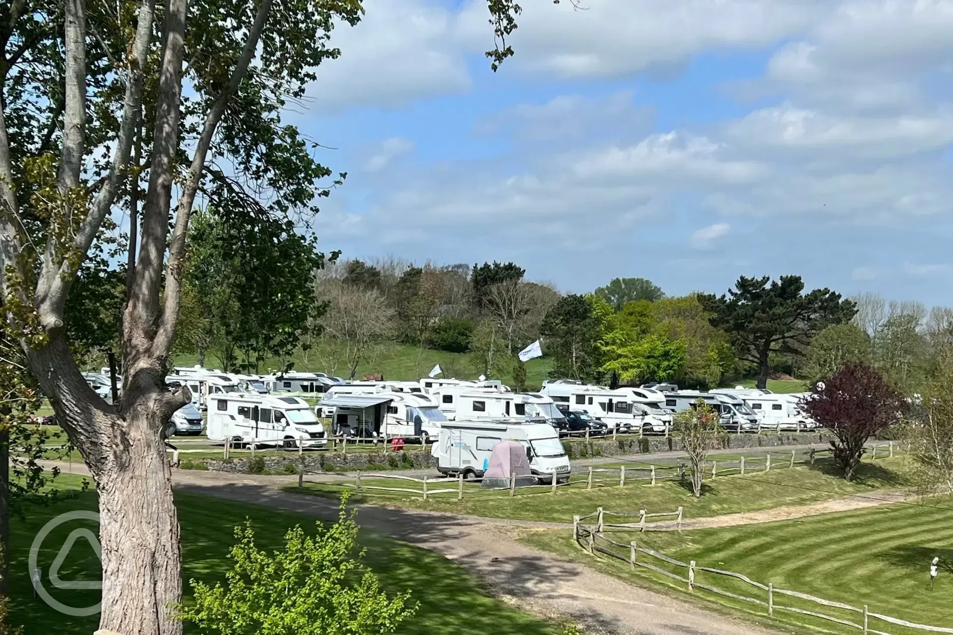 Hardstanding pitches for tourers Hardstanding pitches for tourers