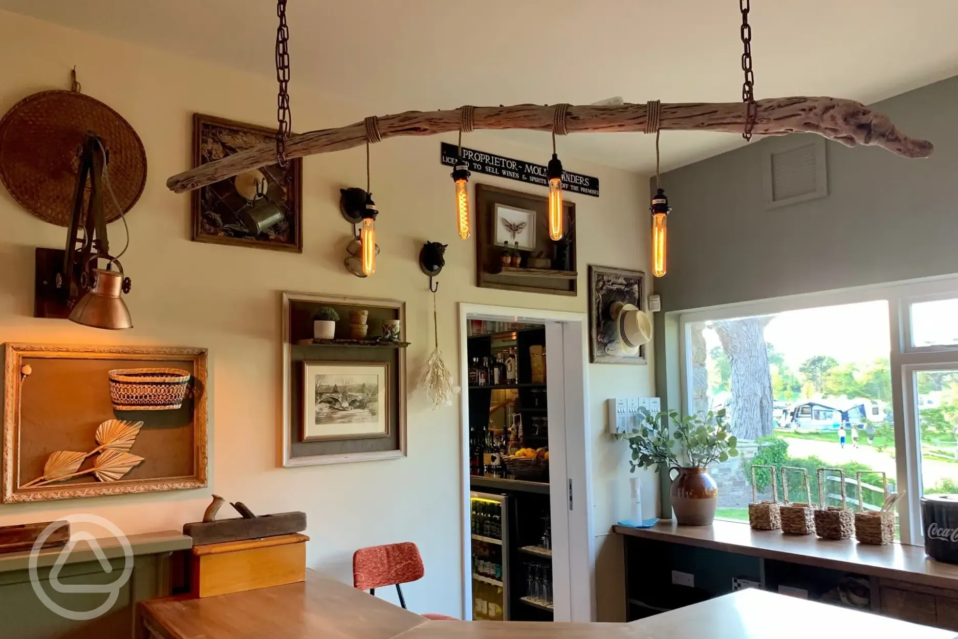 Cafe lounge seating area Cafe lounge seating area