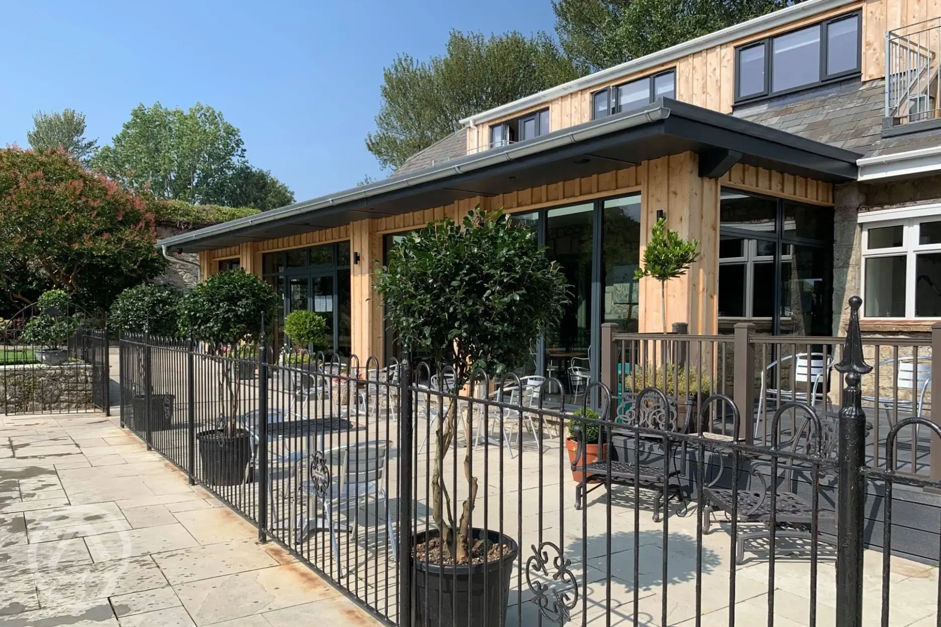 The Core cafe at Appuldurcombe Gardens The Core cafe at Appuldurcombe Gardens