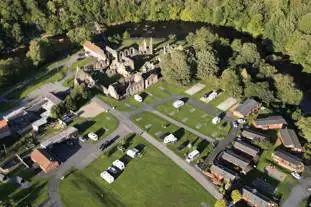 Finchale Abbey Touring Park, Durham, County Durham