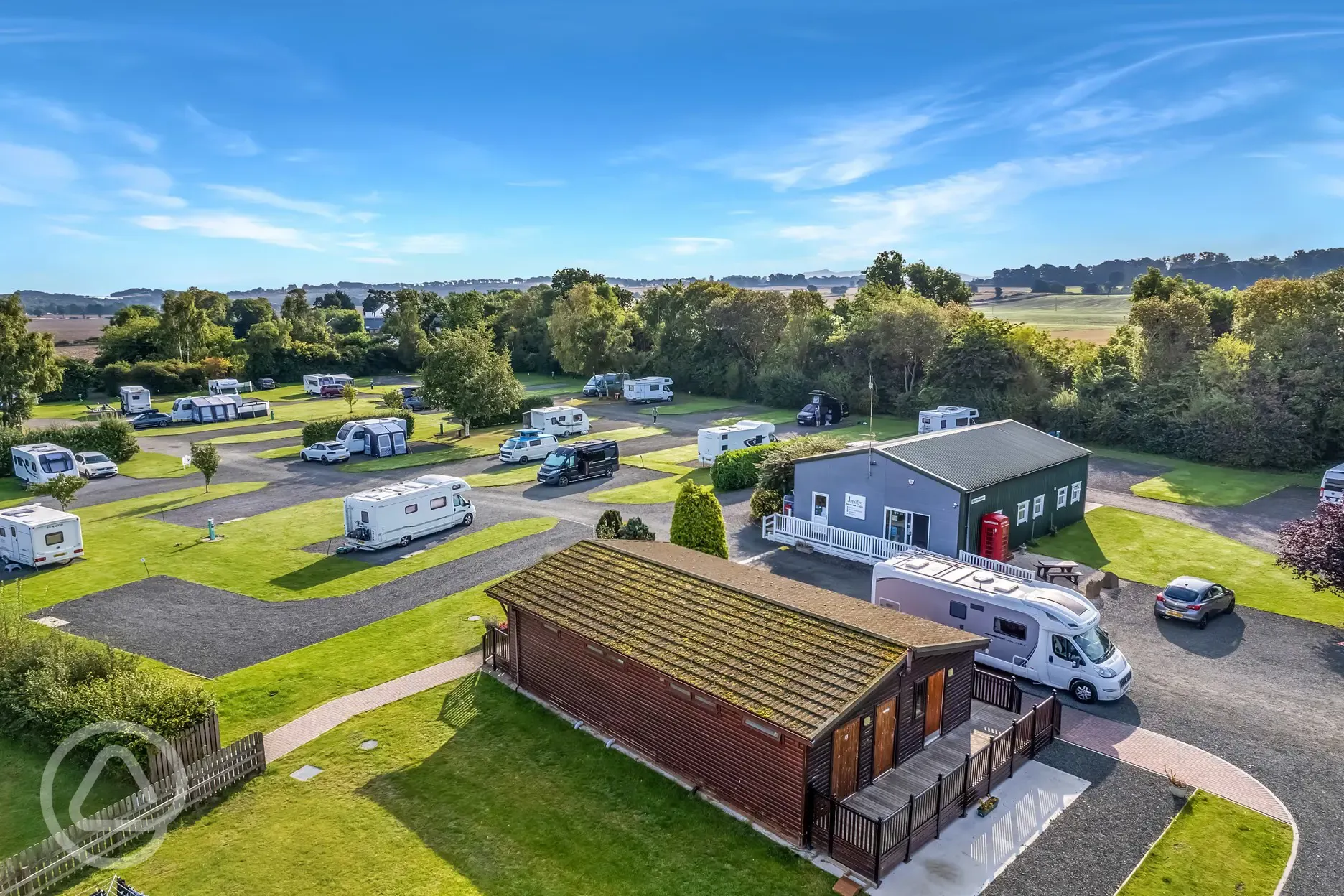Facilities block with 