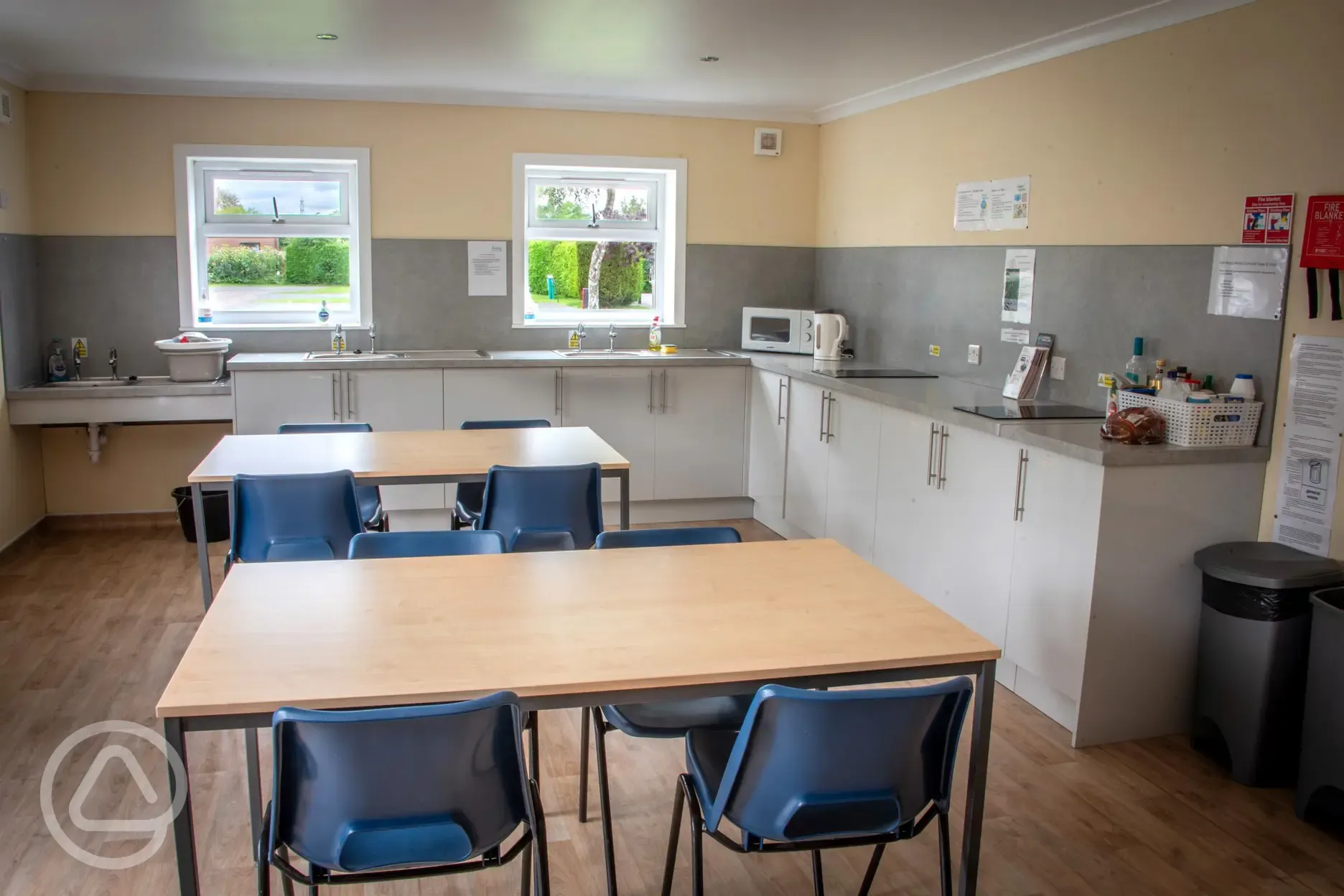 Communal campers kitchen