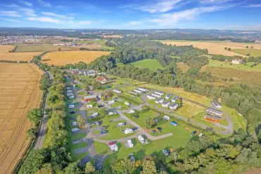 Campsite aerial