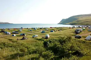 Glenbrittle Campsite, Carbost, Isle Of Skye, Inner Hebrides