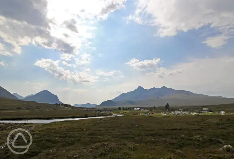 Sligachan Campsite, Isle Of Skye, Inner Hebrides