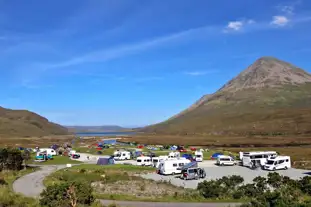 Sligachan Campsite, Isle Of Skye, Inner Hebrides