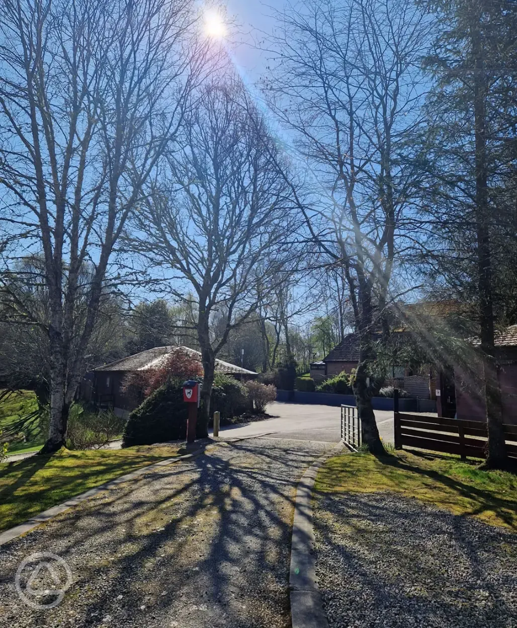 Entrance to the site