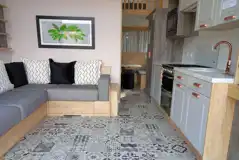 S pod (six person) interior kitchenette area S pod (six person) interior kitchenette area