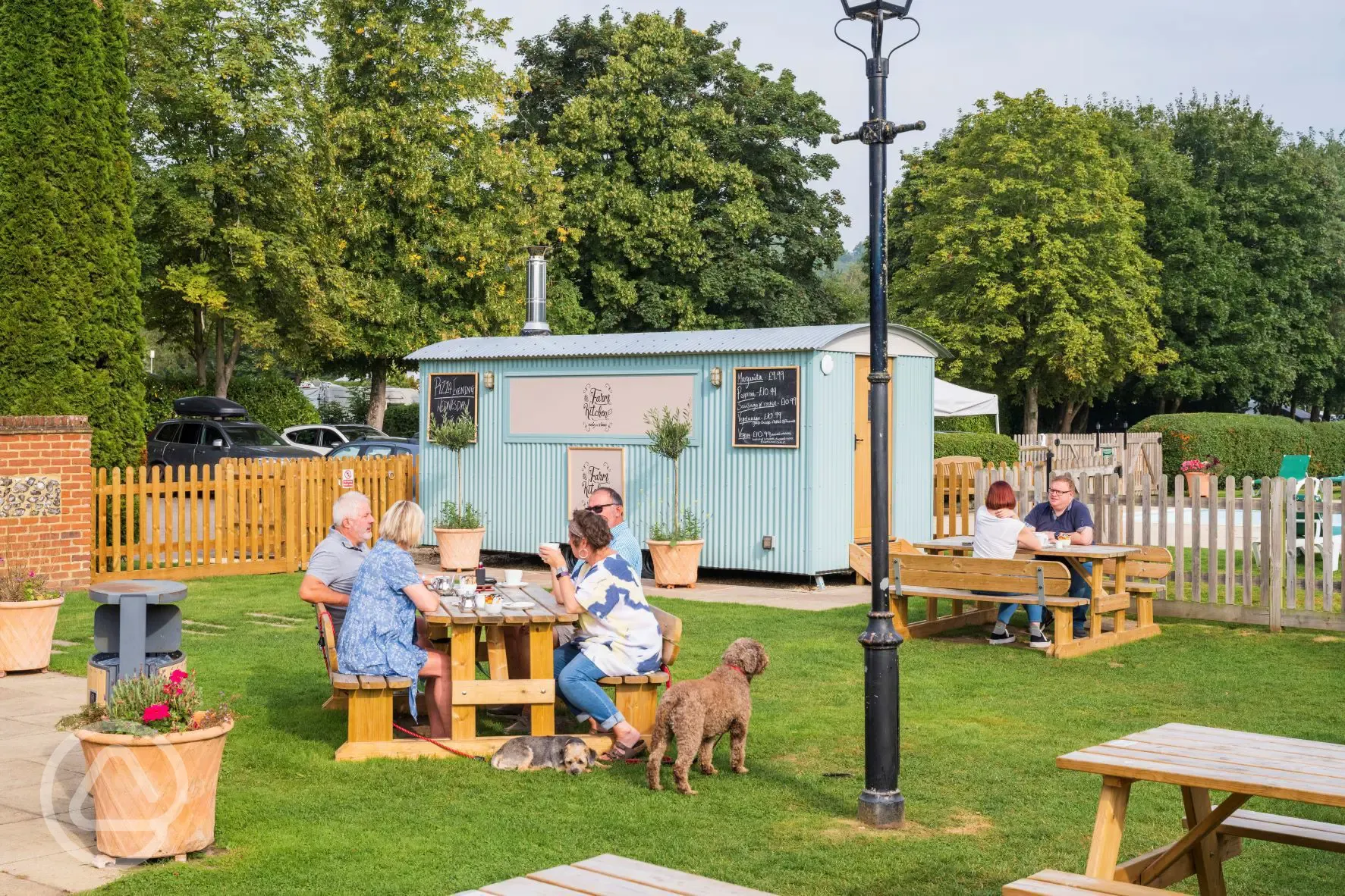 The Farm Kitchen Café and Bar outdoor seating