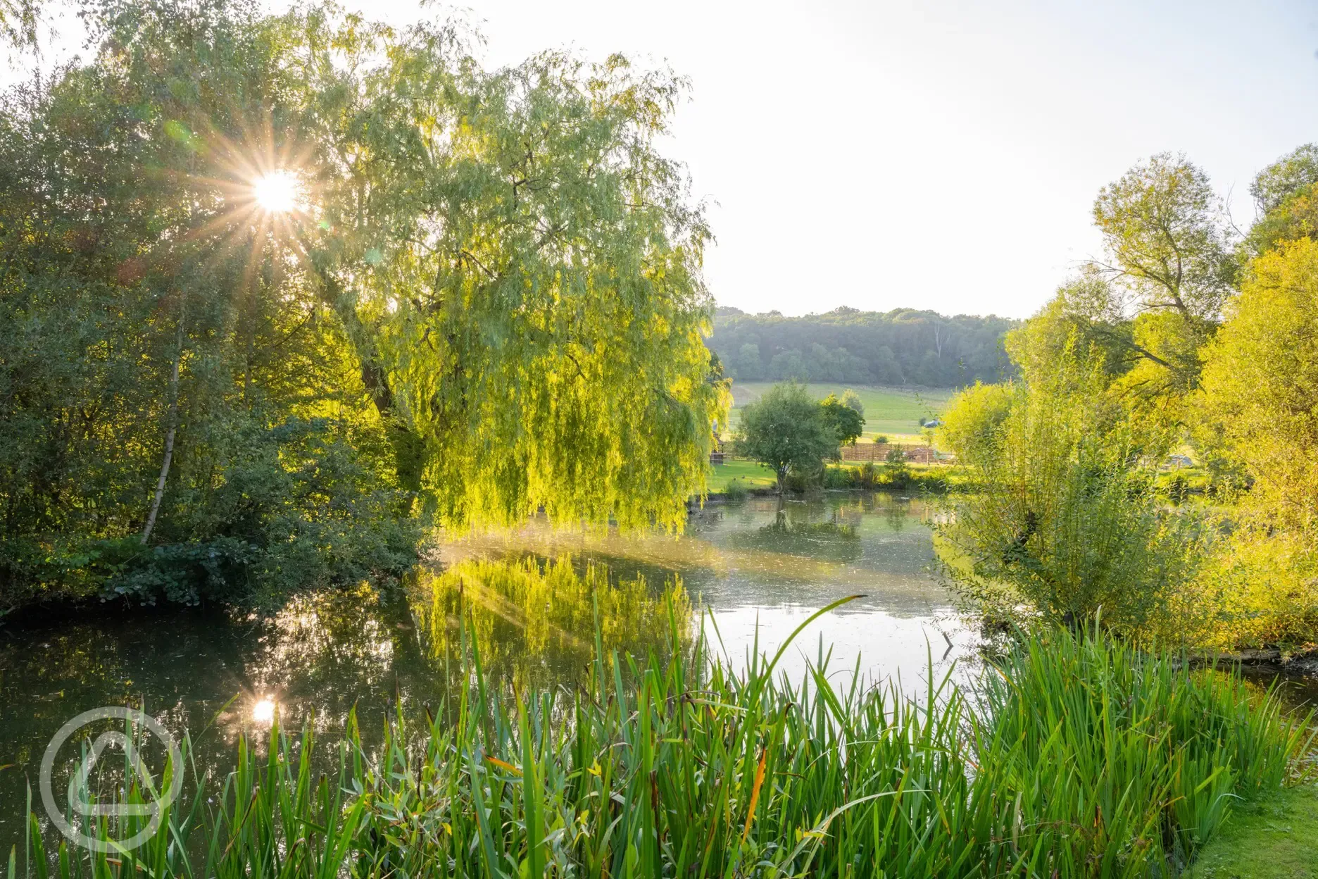 Lakeside setting