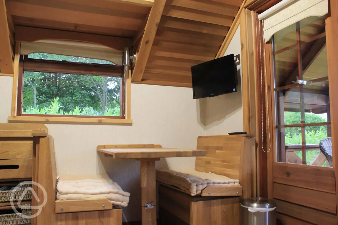 Montana mini cabin interior