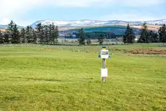 Grass pitches with 16 amp electric hook ups