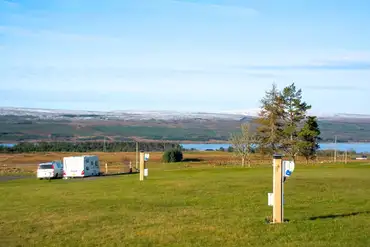 Grass pitches with optional 16 amp electric hook ups