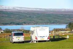 Woodend Caravan and Camping Park with views of Loch Shin