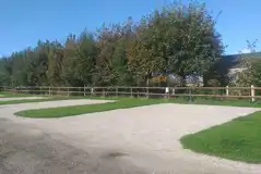 Fully serviced hardstanding pitches with 16amp electric and water hook up