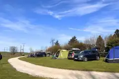 Electric grass pitches with 16amp electric hook up and water tap