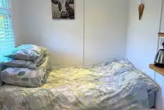 Four person shepherd's hut interior