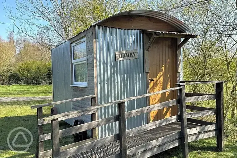 Accessible shepherd's hut