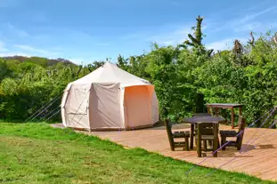 Acorn Camping and Glamping, St Blazey, Par, Cornwall (5 miles)