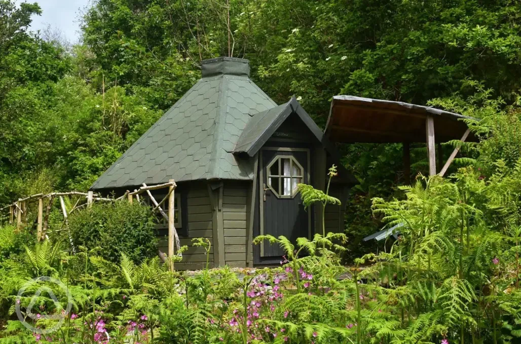 Glamping cabin