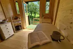 Shepherd's hut interior Shepherd's hut interior