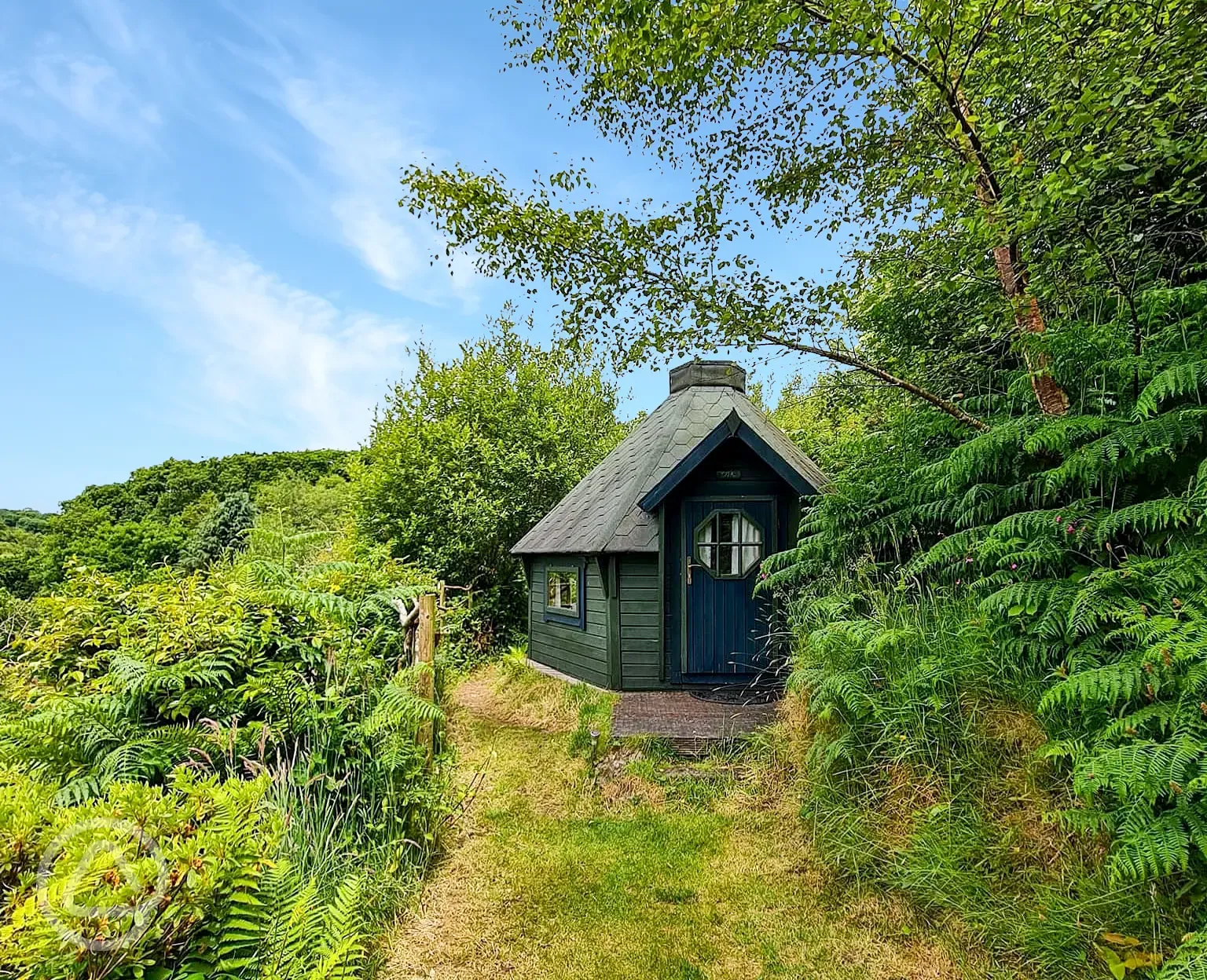 Glamping cabin