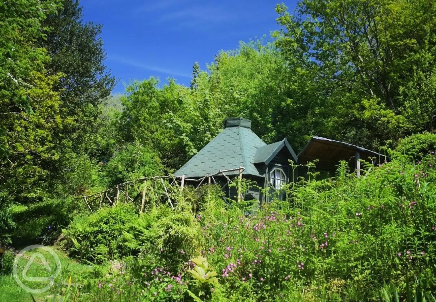 Glamping cabin