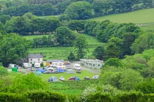 Aeron View Camping, Aberystwyth, Ceredigion (10.6 miles)