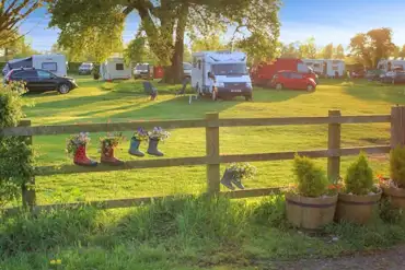 Electric grass touring pitches