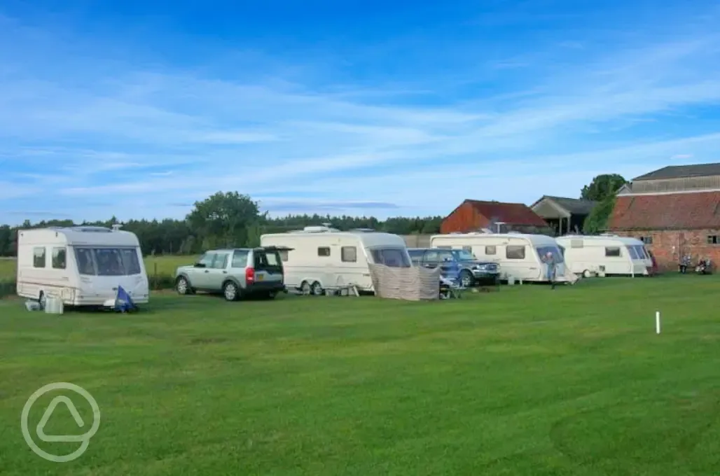 Electric grass touring pitches