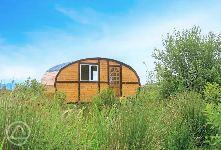 Bluebell vintage caravan at Balloch O Dee