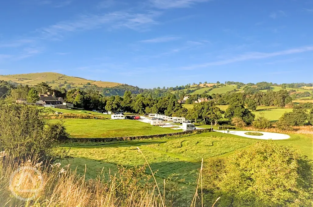 View of the campsite