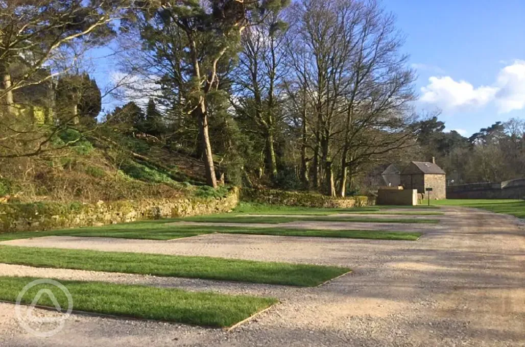 Hardstanding pitches (electric and fully serviced options)