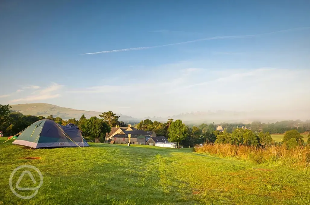 Non electric grass pitches in the Top Field