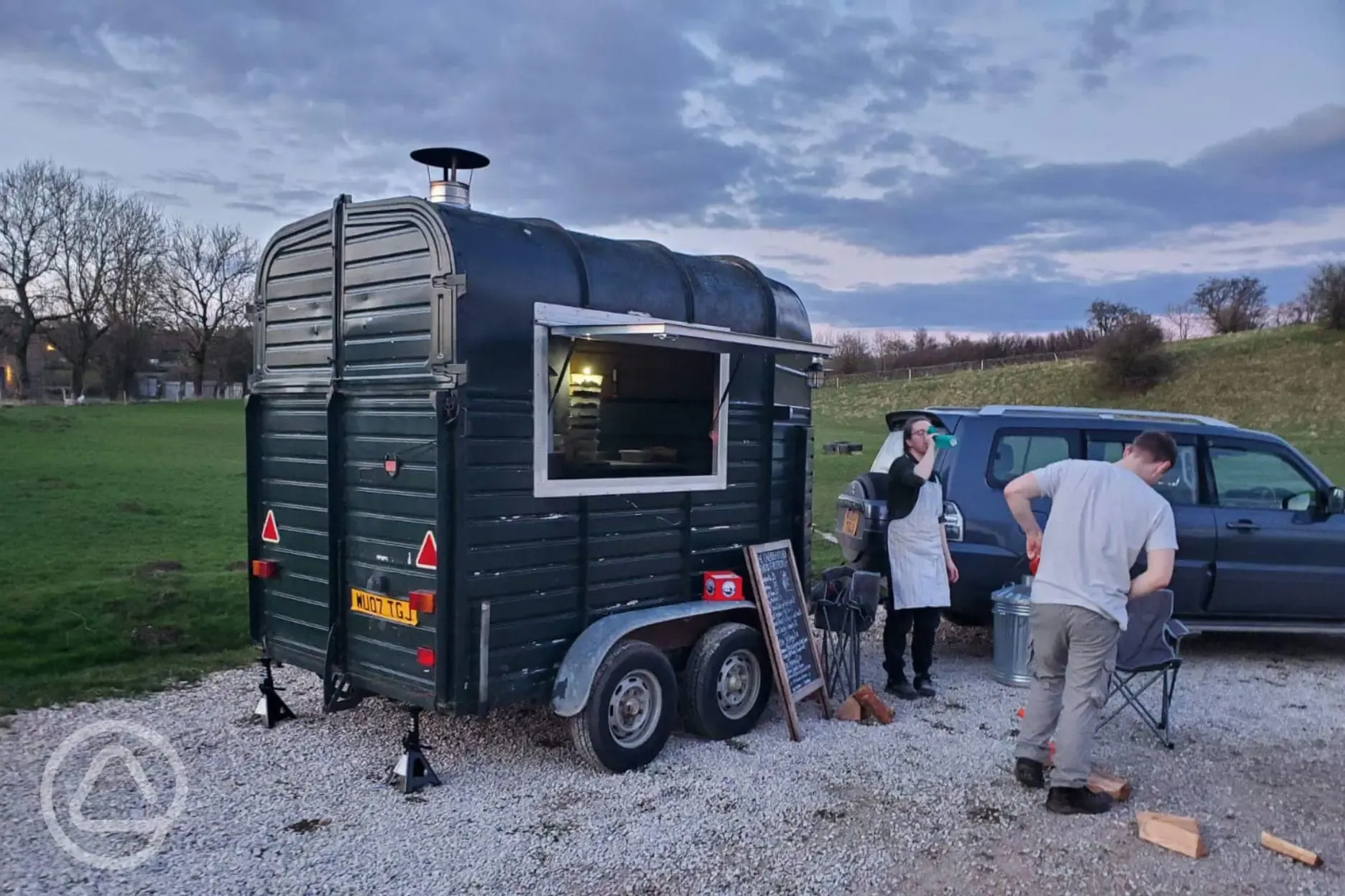 Seasonal pizza truck