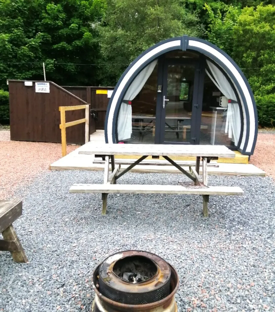 Ensuite pods with hot tub