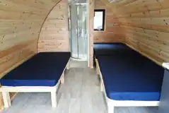 Ensuite pod with hot tub internal